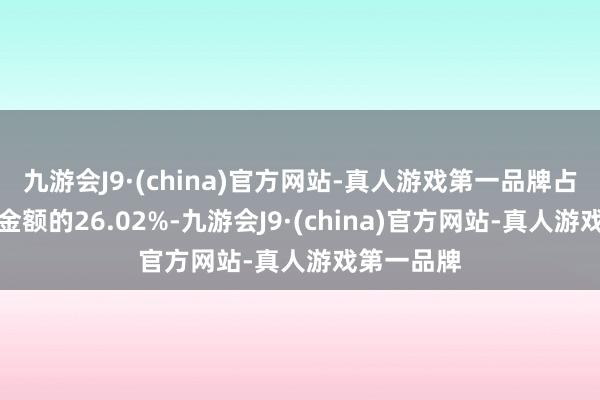 九游会J9·(china)官方网站-真人游戏第一品牌占当日买入金额的26.02%-九游会J9·(china)官方网站-真人游戏第一品牌